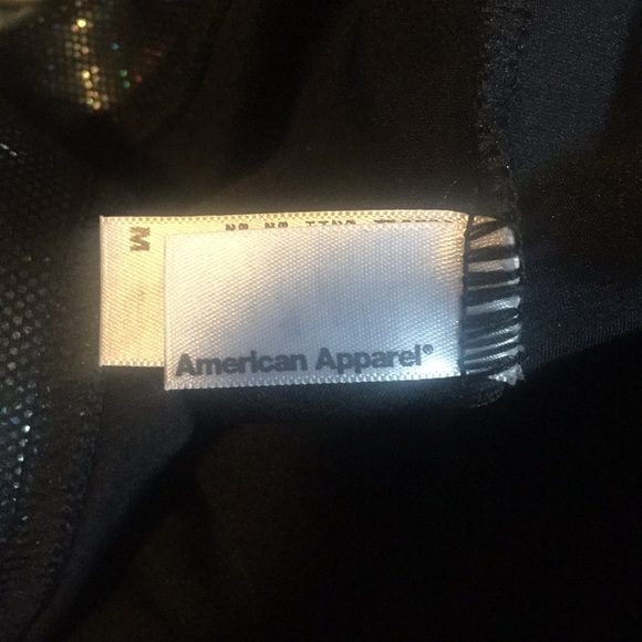 American apparel wet look shiny faux leather - Picture 4 of 7